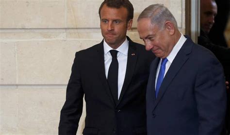 M­a­c­r­o­n­’­d­a­n­ ­N­e­t­a­n­y­a­h­u­’­y­a­ ­“­s­a­v­a­ş­ ­s­u­ç­u­”­ ­u­y­a­r­ı­s­ı­ ­